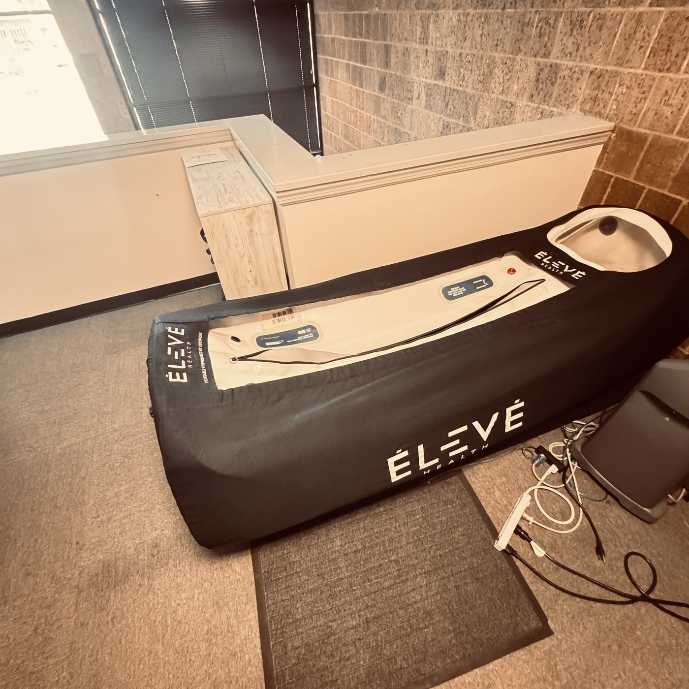 Rescu Wellness HBOT chamber and training area — Scarsdale NY