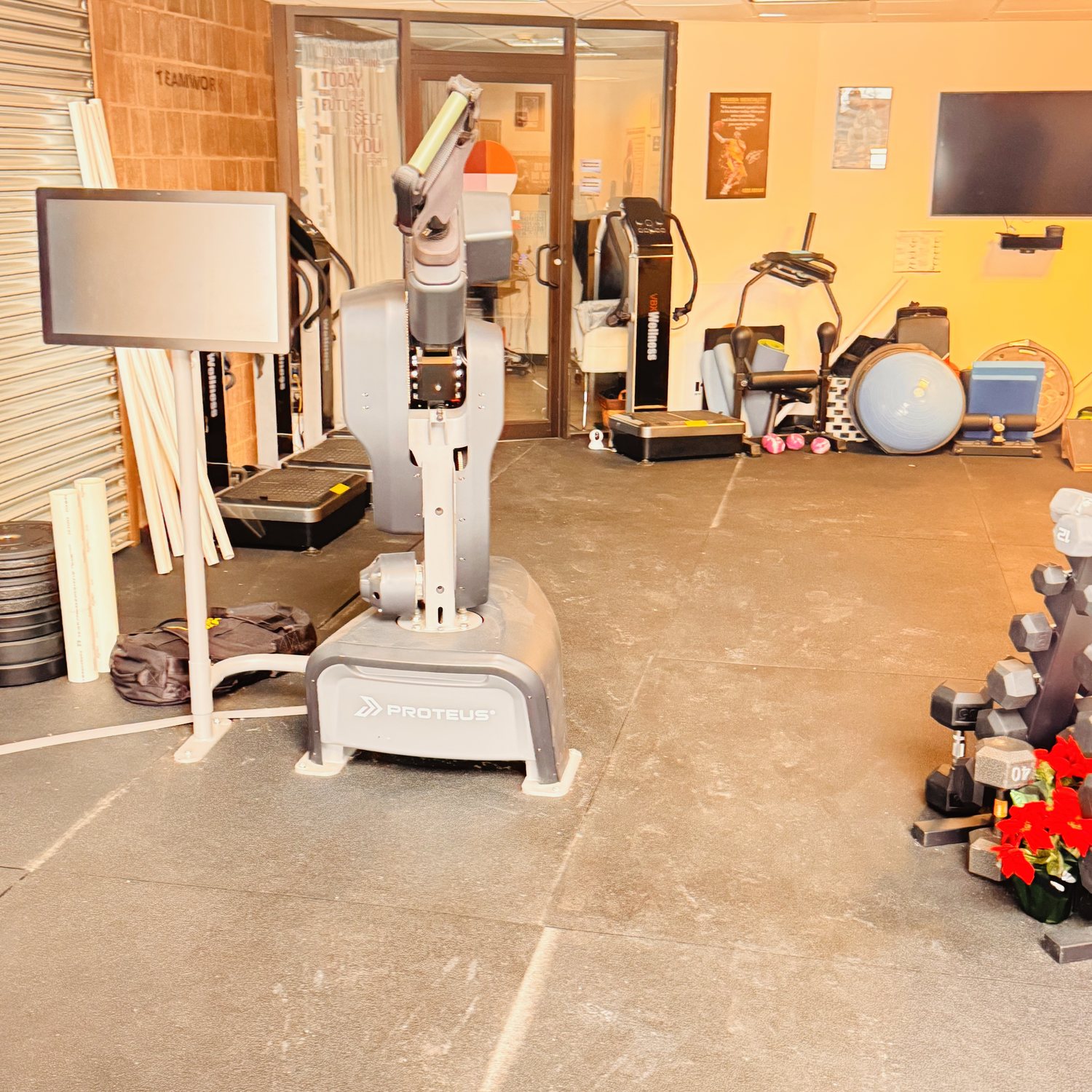 Proteus 3D resistance training machine at Rescu Wellness
