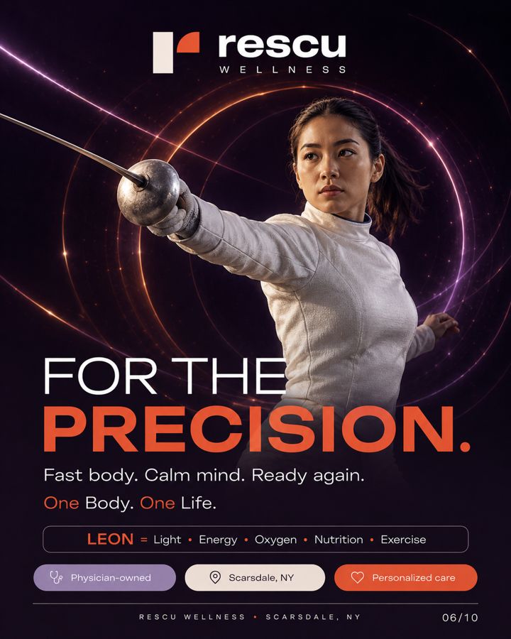 For the precision — fast body, calm mind, ready again
