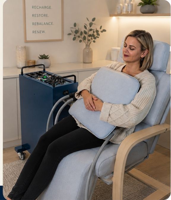 PEMF and red light therapy stack at Rescu Wellness