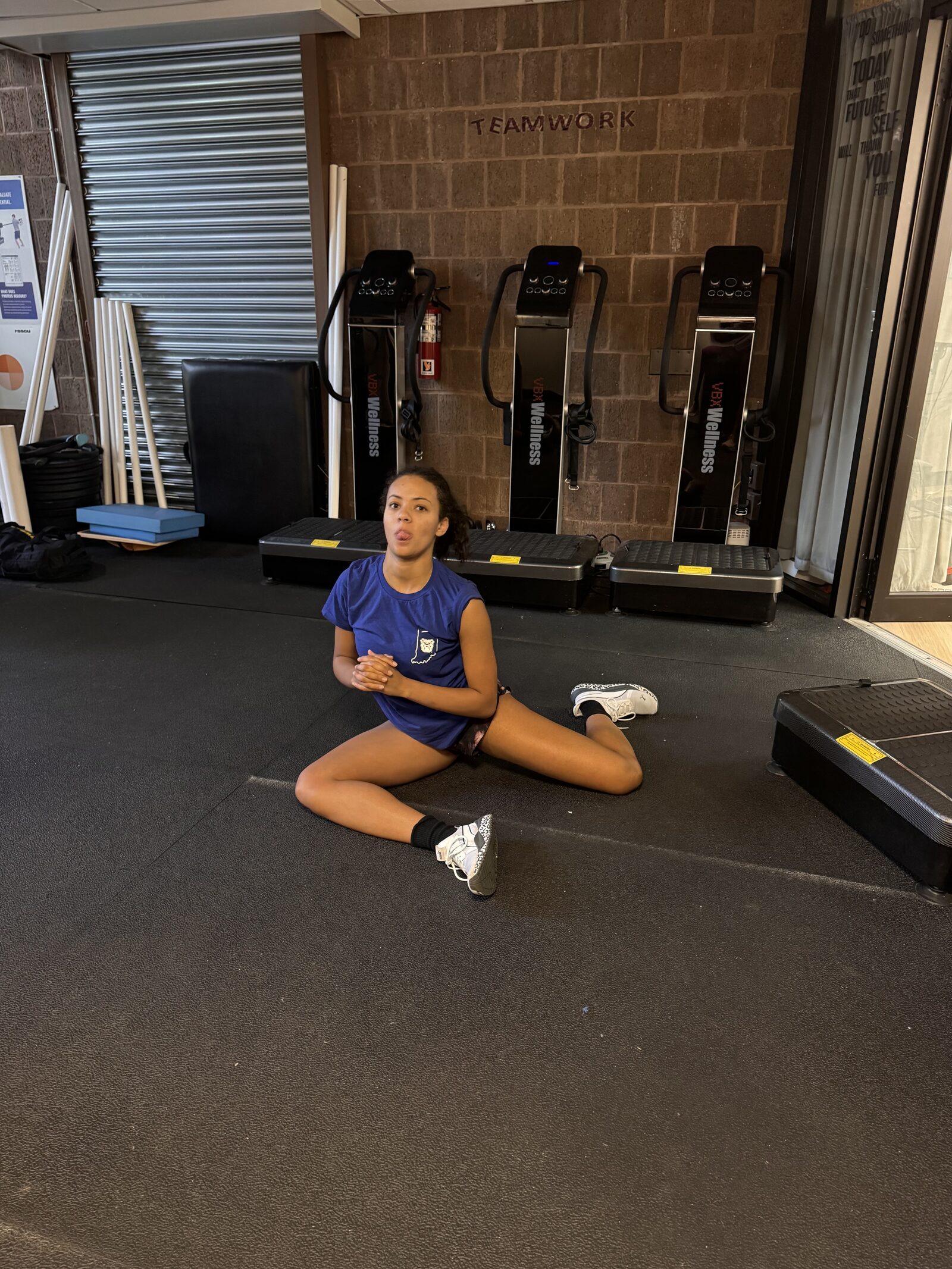 Mobility and floor stretch work at Rescu Performance