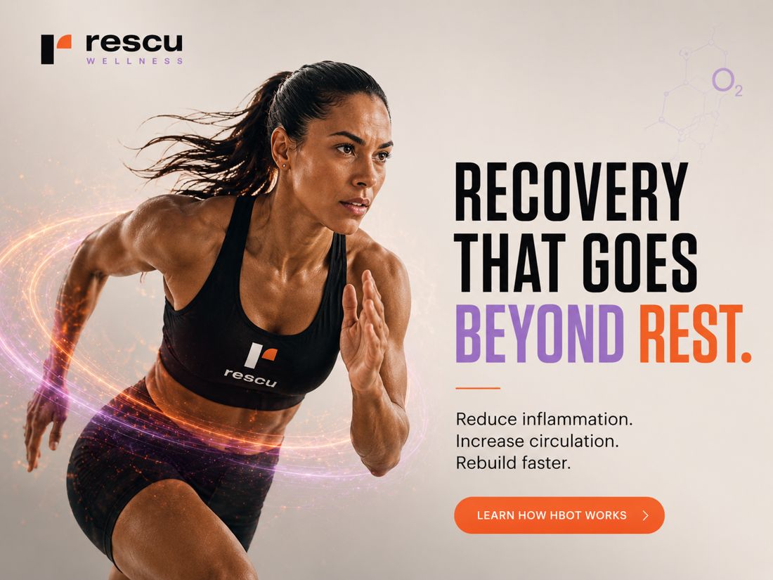 Recovery that goes beyond rest — supporting circulation and rebuilding at Rescu