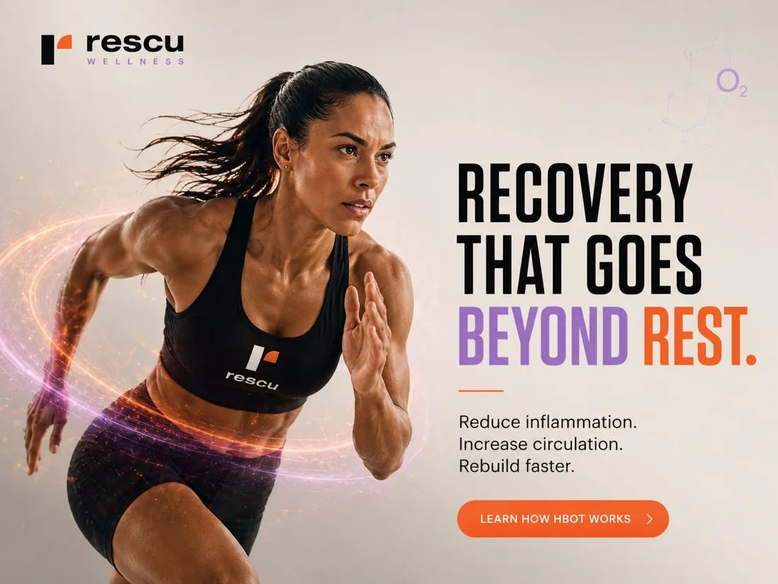 Recovery that goes beyond rest — supporting circulation and rebuilding at Rescu