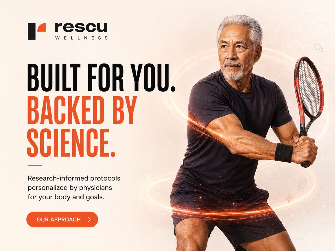 Built for you, backed by science — research-informed protocols personalized by physicians
