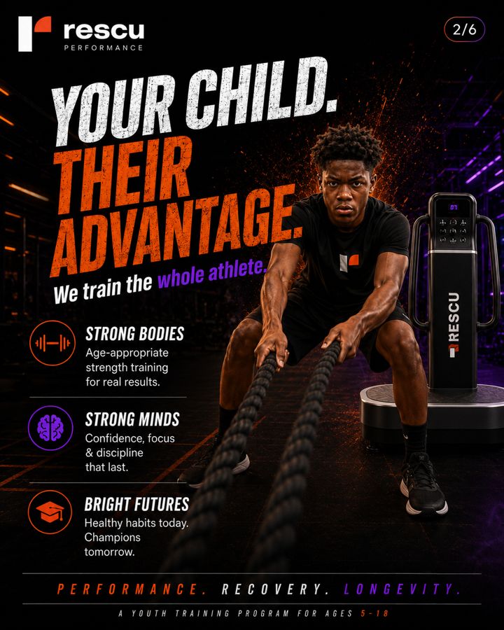 Your child, their advantage — we train the whole athlete