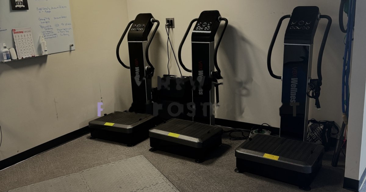 Whole-body vibration plate therapy machines at Rescu Wellness Scarsdale